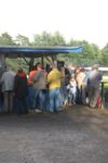 Nein, die Zuschauer waren NICHT alle an der Bierbude!