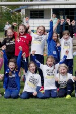 Tag des Mädchenfußballs 2019 - Gruppenfoto der E-Mädchen