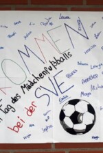 Tag des Mädchenfußballs 2019 - Willkommensplakat