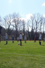 Probeaufstellen für die Spielszene