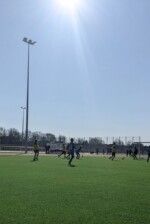 Kicken bei bestem Wetter!