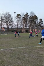 Spannendes Kräftemessen mit den Jungs!